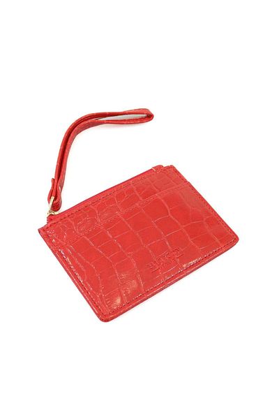 Ella Icon Skin Card Case, , Red, 12x9cm