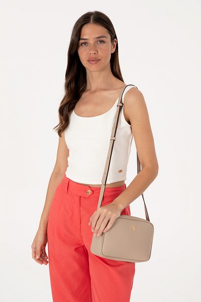 U.S. Polo Assn. Women's Beige Crossbody Bag 50311449-Vr011