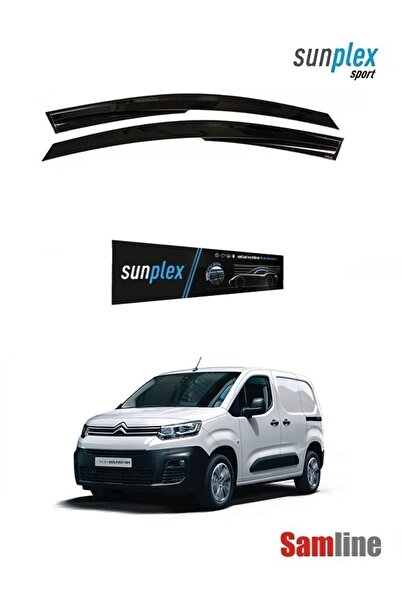 SUNPLEX Citroen Berlingo Panelvan 2024 Modeller için Cam Rüzgarlığı Takımı 2'li Set