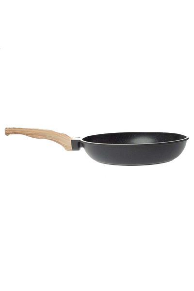 Ella Home Italia Universal frying pan with natural handle, Cast aluminum, 26 cm