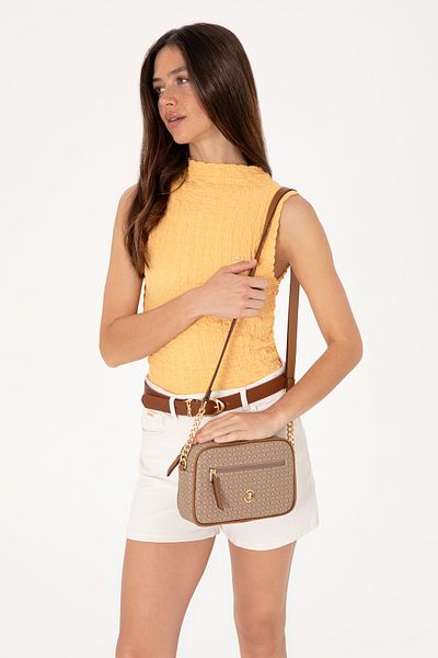 U.S. Polo Assn. Women's Beige Crossbody Bag 50311445-Vr088
