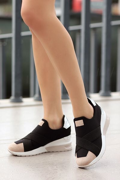 kajal ayakkabı Pantofi casual Tyr 2050 Cross Strap - Negri