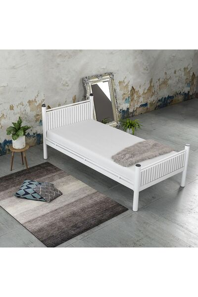 Ejder metal Metal Ahşaplı karyola