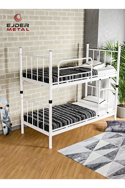 Ejder metal Ranza 90x190 Beyaz Ranza (YATAKSIZ)