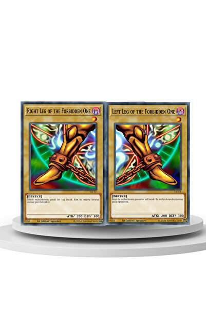 Store Yu-Gi-Oh Invincible Exodia Turkish Boxed Cards