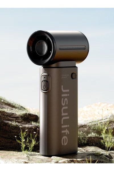 JISULIFE Elec 9 Handheld Turbo Fan With Adjustable Speeds 5000mah Rechargeable Battery
