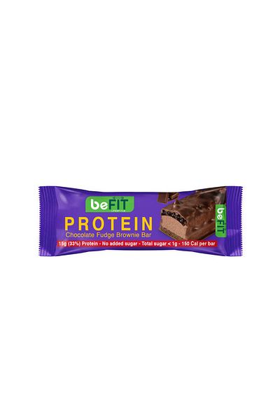 Be Fit beFIT Protein Cake Bar Chocolate Fudge - 3pcs Box (135gm)
