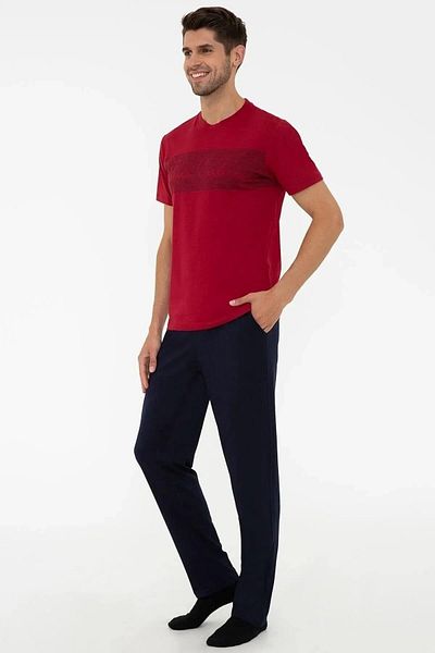 Pierre Cardin 100% Cotton Men's Pajama Set