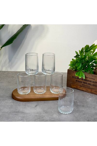 Paşabahçe Nova 420522 Coffee Side Glass 6 Pieces 135Cc