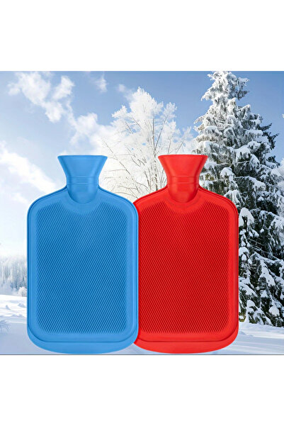 Askımo Sıcak Su Torbası Termofor 1.75 lt Boğaz Boyun Baş Isıtıcı Ped Sıcak Su Torbası Regl Ağrı