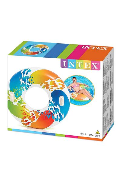 Intex Round Inflatable Whirl Tube with Heavy Duty Handles