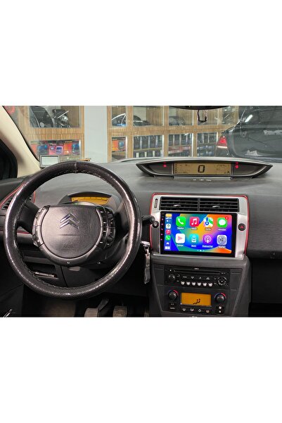 Carnavi CİTROEN C4 2006-2012 CARPLAY-ANDROİD AUTO MULTİMEDYA 4+64GB RAM 9İNÇ