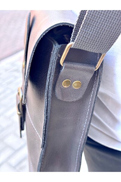 Fil Deri Γνήσιο δέρμα - Μαγνητικό - Μοντέρνο Σχέδιο - Τσάντα ώμου 1004