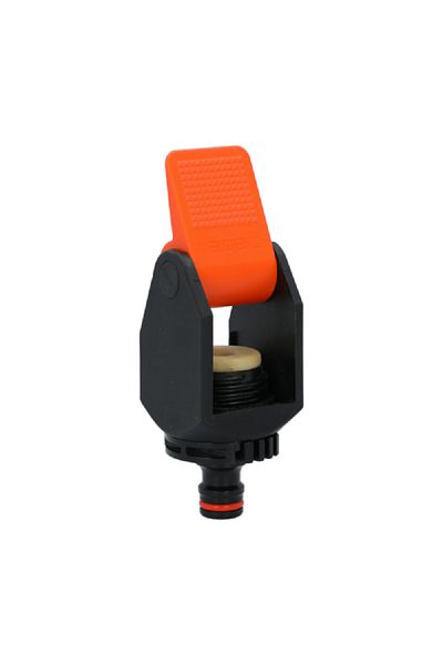 CLABER Koala Square and Mixer Tap Connector Black and Orange