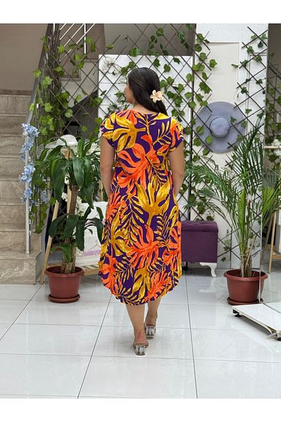 Punta Otantik Pss12219 Viscose Magic Dress