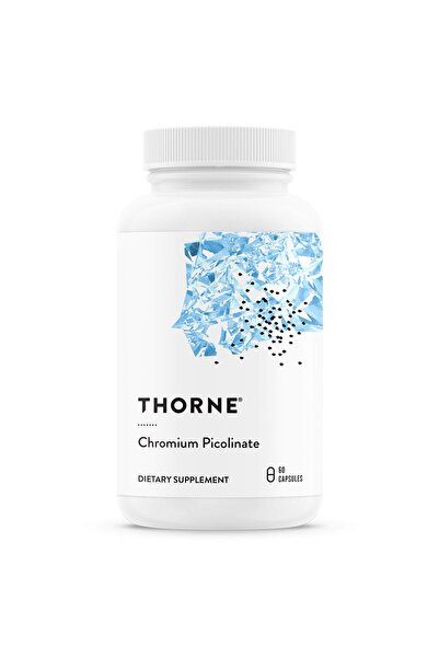 Thorne كبسولات بيكولينات الكروم 60 كبسولة