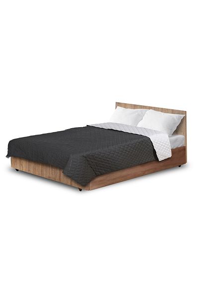 shumee Ultrasonic quilted blanket 220x240 cm Grey-Black