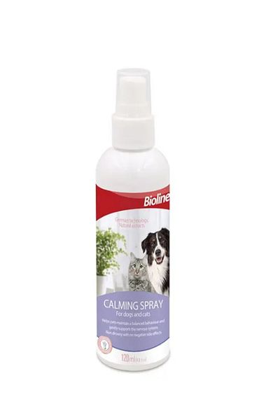 Bioline Pet Calming Spray - 120ml - Anxiety & Behavior Relief
