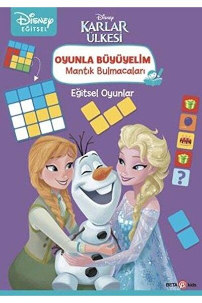 Beta Kids Yayınları Disney Eğitsel Oyunla Büyüyelim Mantık Bulmacaları Karlar...