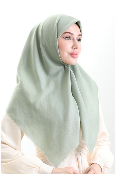 sefamerve Φουλάρι Koton Jacquard 90199-07 Çağla Green