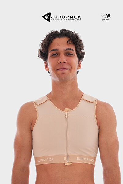 EUROPACK LP-301 مشد الصدر بعد جراحة تكبير الثدي - مشد الصدر - موديل قصير
