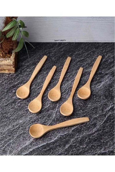 ARVALE Bamboo Food Spice Spoon (1 Pc)