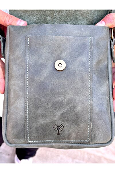 Fil Deri Γνήσιο δέρμα - Μαγνητικό - Κρεμάστρα - Κρυφό Διαμέρισμα - Τσάντα ώμου 1006