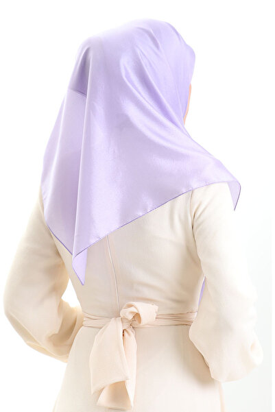 sefamerve Madame Mary French Voile Scarf 19098-14 Lilac