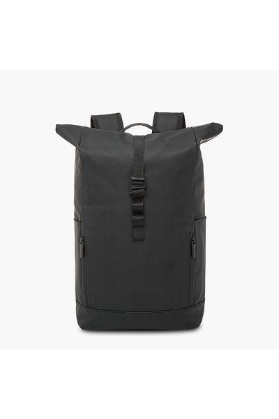 Juniors Solid Rucksack Backpack with Clip Lock Closure - 17 inches