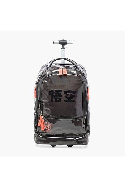 TV TOKYO TV Tokyo Dragon Ball Print Trolley Bag with Zip Closure - 20 inches
