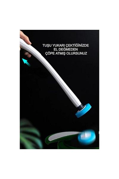 Vitastyle مجموعة تنظيف المرحاض مع اسفنجة للاستخدام مرة واحدة * 10 اسفنجة