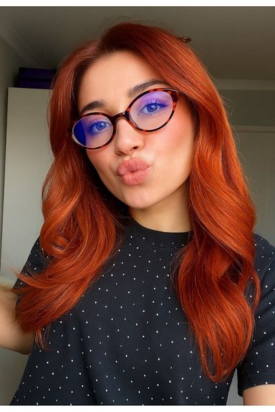 Kesene Blue Light Protection Style Glasses Leopard Pattern Ellipse Glasses with Metal Accessories Uv 400 Protection Ce Certificated