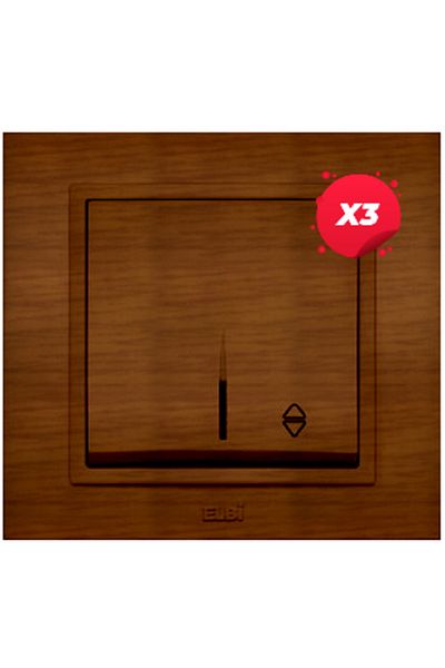 ELBI ELECTRIC X3 - Zena Cherry Switch Staircase Head LED ST