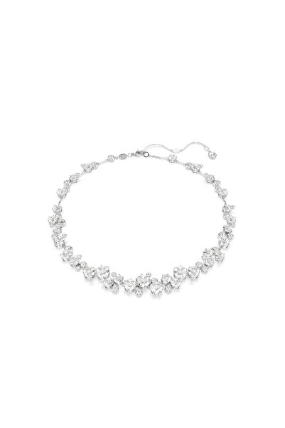 Swarovski Constella Kolye, Yuvarlak kesim, Beyaz, Rodyum kaplama