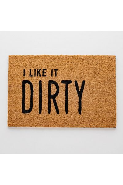HomeVibes Entrance Mat DIRTY 40x60 cm