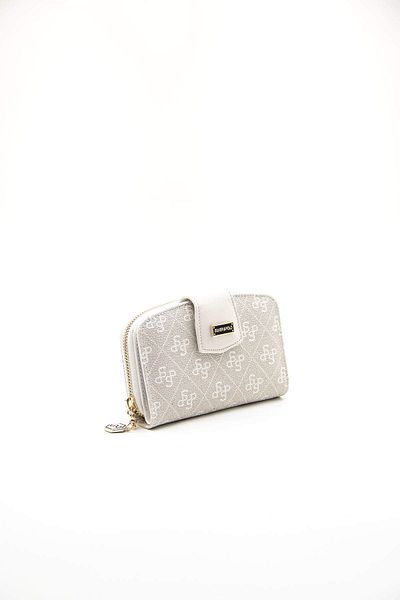 Silver Polo WALLET/LOGO PRINTEDSilver Polo STONE Wallet & Card Holder