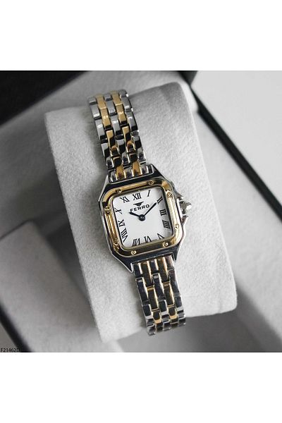 FERRO F21462D Women's Wrist Watch with Steel Band