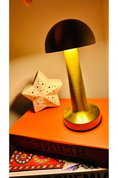 Cata Lizbon gold şarjlı masa lambası