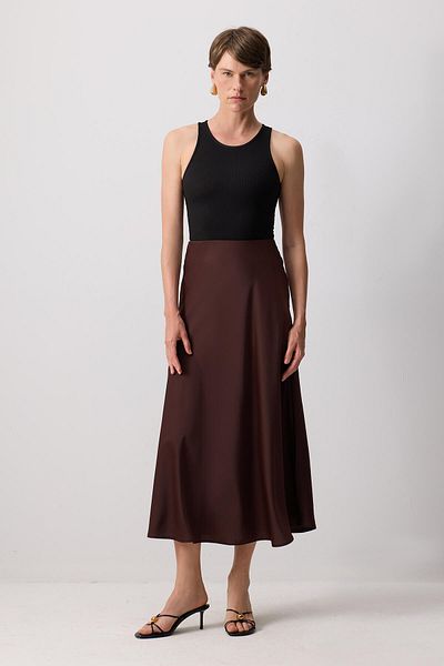 Touché Privé BASIC SATIN SKIRT