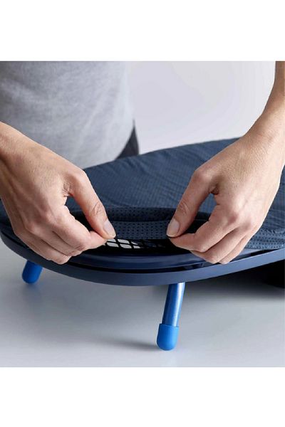 Joseph Joseph Foldable Tabletop Ironing Board with Advanced Cover Navy Blue