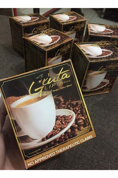 Gluta 10-sachets Coffee 12 In 1 Slimming And Whitening By Top Choice