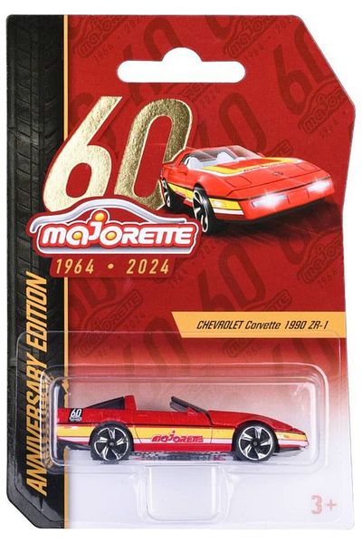 kürkçü Majorette Anniversary Edition Premium Vehicles Chevrolet Corvette 1990 Zr-1