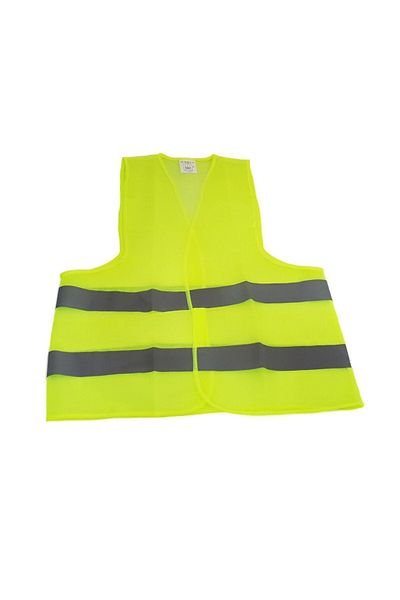 OEM Vestă de semnalizare cu bandă reflectorizantă, mărime universală, verde