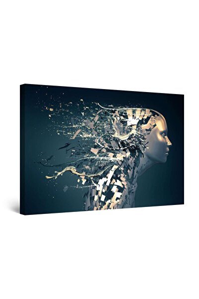 startonight Tablou DualView Startonight Statuie Metalica, 60 x 90cm