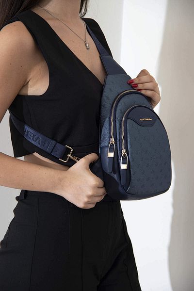 Silver Polo Geantă de talie argintie Polo LACİ cu imprimeu FREEBAG/LOGO
