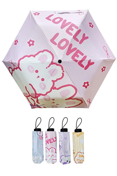 Miniso Tavşan Figürlü Güneş Filtreli Şemsiye