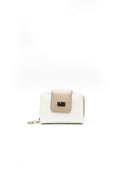 Silver Polo WALLET/LOGO PRINTEDSilver Polo MOTHER OF PEARL Wallet & Card Holder