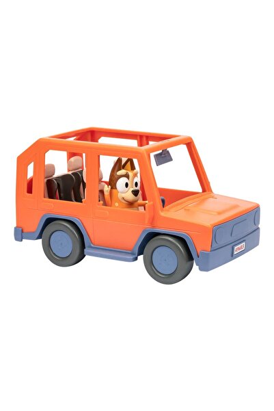 Generic Brand Set De Joaca Bluey Jeep-ul De Familie Pentru Excursii