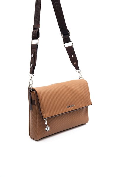 Silver Polo WOMEN'S BAG/SKIN LEATHERSilver Polo BROWN Shoulder Bag