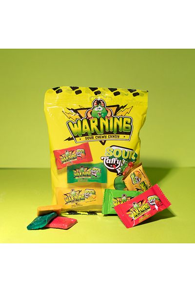 Durukan Şekerleme Durukan Bomboane Gumate Warning – 8.5g X 12 X 24 Cutii | Diverse Arome Fructate Și Ambalaj Tematic